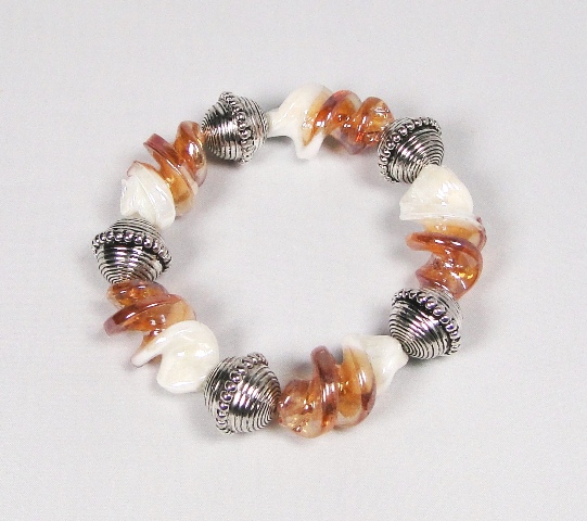 Bracelet Perles Transparentes 8 Mm - Pierre Naturelle, élastique, 23 Cm, Pour Femme Et Homme