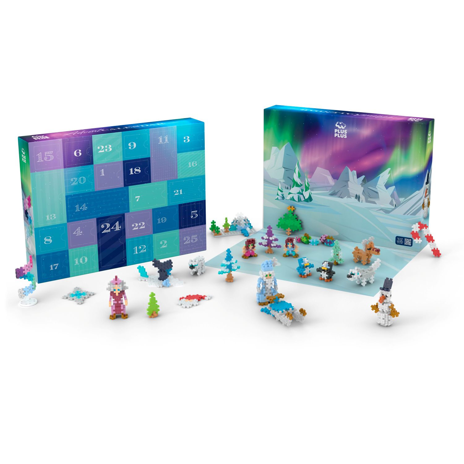 Calendrier de l'avent 25 surprises - Plus Plus – Image 2