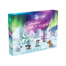 Calendrier de l'avent 25 surprises - Plus Plus