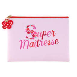 Trousse à tout PAIX modèle Super maîtresse fleurie - Derrière la porte (DLP)