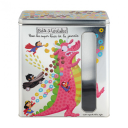 Boîte à fenêtre Céréales modèle Super pouvoirs - Derrière la porte (DLP)