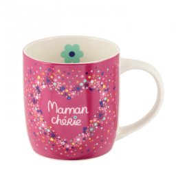 Mug LEMAN (+ boîte) modèle Maman chérie - Derrière la porte (DLP)
