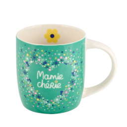 Mug LEMAN (+ boîte) modèle Mamie chérie - Derrière la porte (DLP)