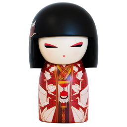 Poupée japonaise Kokeshi KIMMIDOLL Nozomi - Espoir 10cm