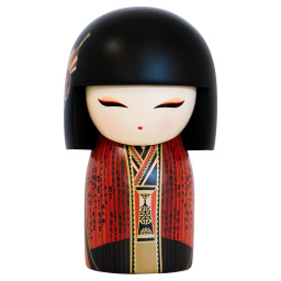 Poupée japonaise Kokeshi KIMMIDOLL Yukina - Guidance 10cm