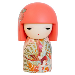 Poupée japonaise Kokeshi KIMMIDOLL Hiyori - Harmonie 10cm