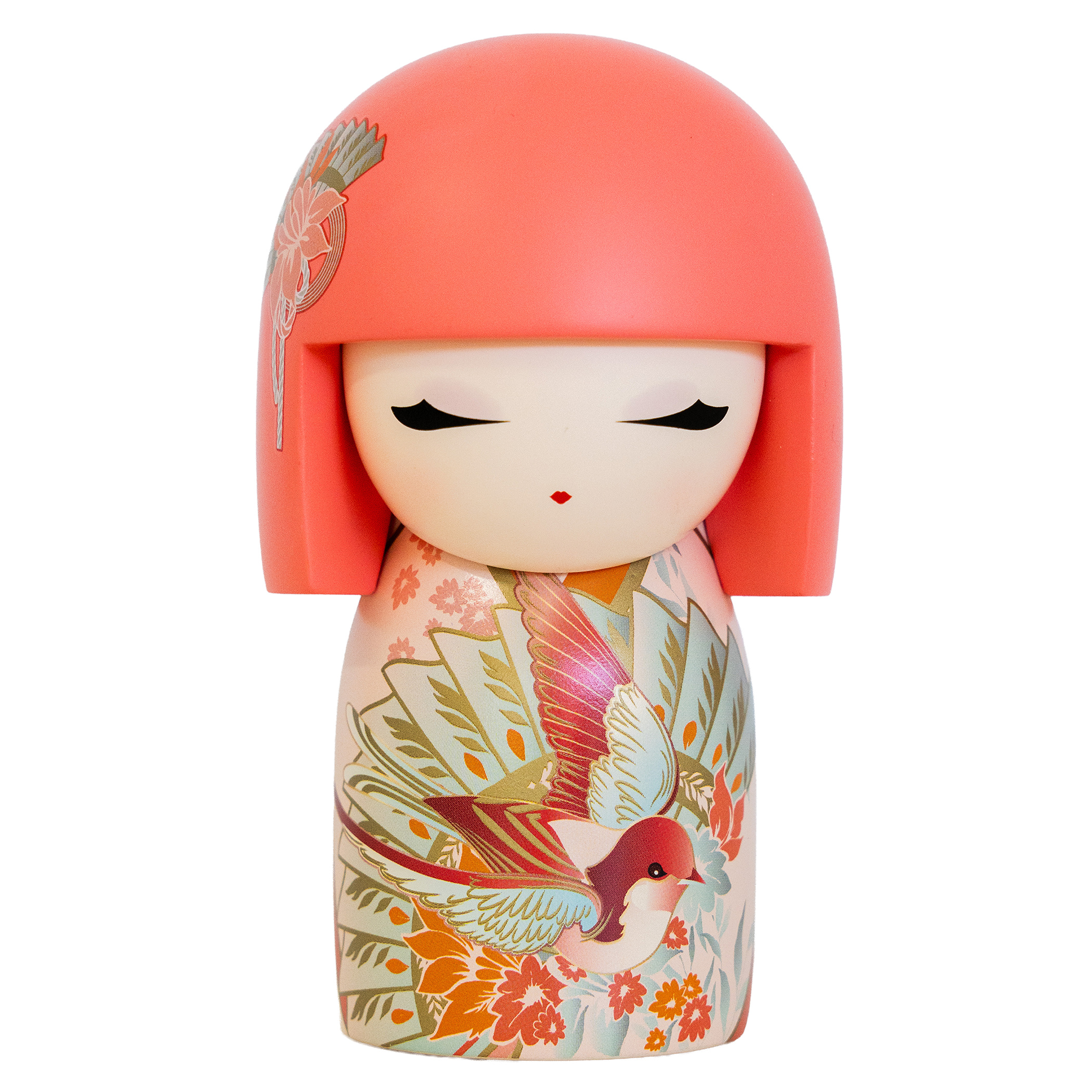 Poupée japonaise Kokeshi KIMMIDOLL Hiyori - Harmonie 10cm