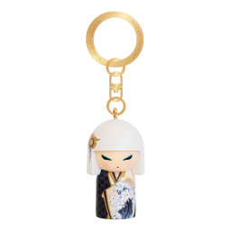 Porte clé poupée japonaise Kokeshi KIMMIDOLL Minami – Résilience 5cm