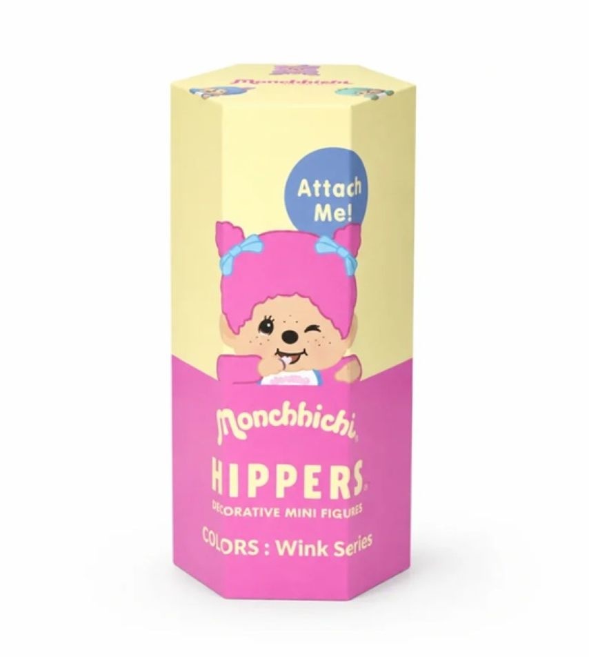 UNE figurine série Hippers Monchhichi Colors Wink Series – Image 2